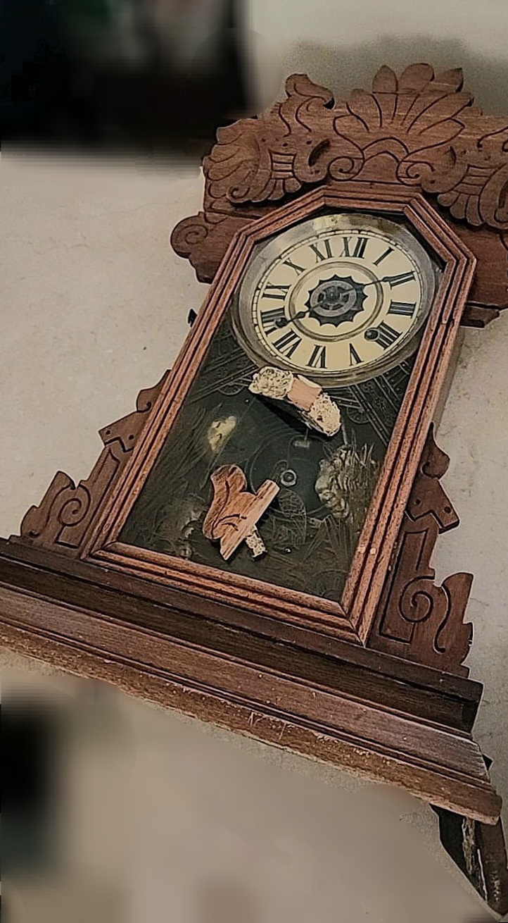 reloj de péndulo restaurado 10