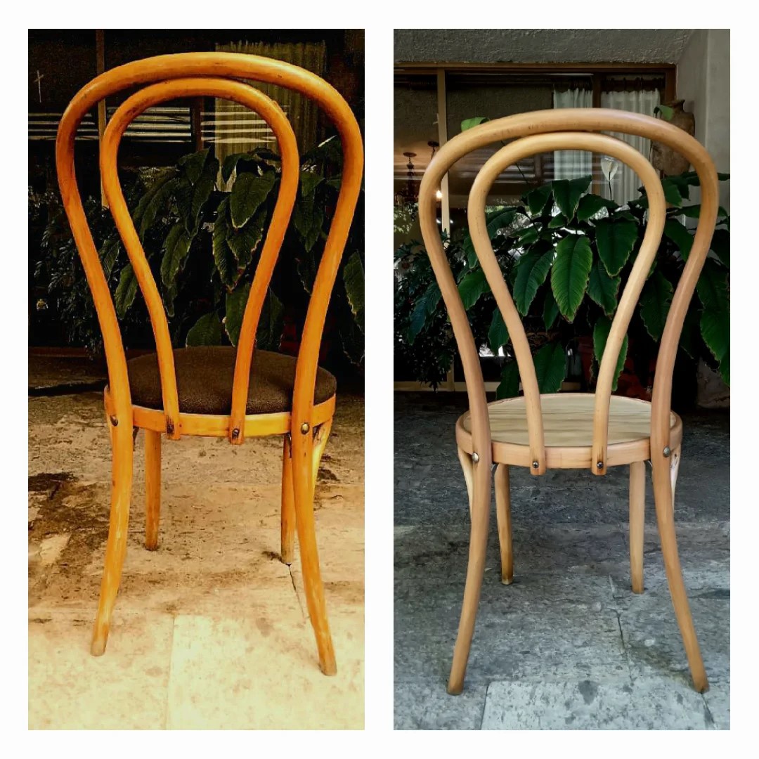 silla Thonet No.18 restaurada 2