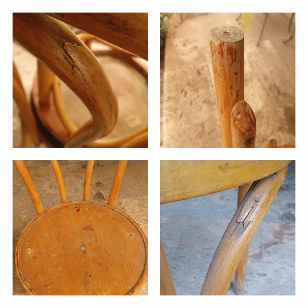 silla Thonet No.18 restaurada 5